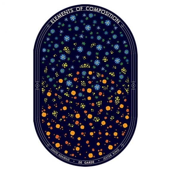 De Garde Sante Adairius Jester King Elements of Composition label