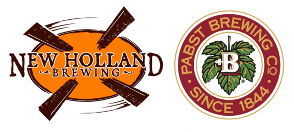 New Holland Pabst Brewing logos BeerPulse