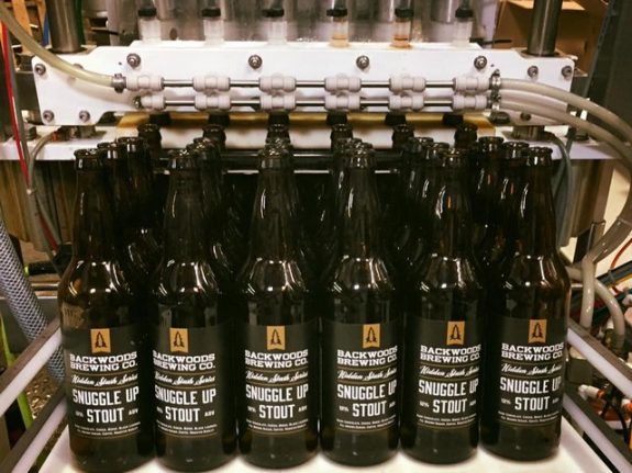 Backwoods Snuggle Up Stout Bottling Run BeerPulse