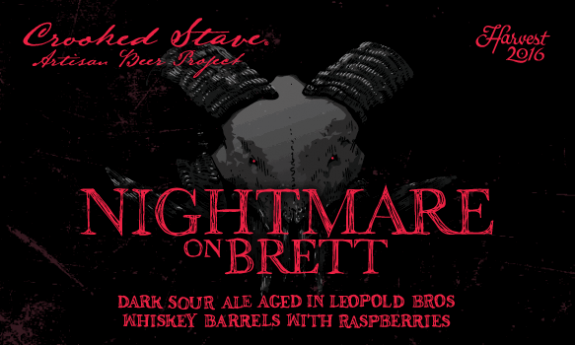 Crooked Stave Nightmare on Brett Raspberry label