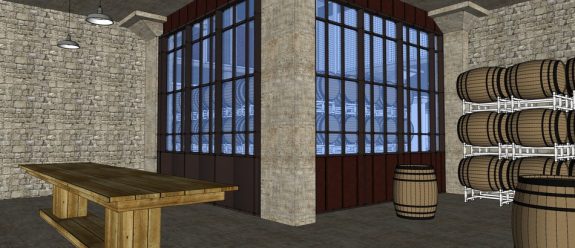 Guinness Brewery Barrel House Interior