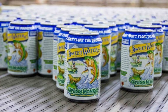 SweetWater Grass Monkey cans BeerPulse