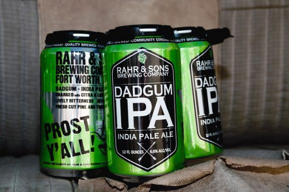 Rahr and Sons Dadgum IPA cans BeerPulse