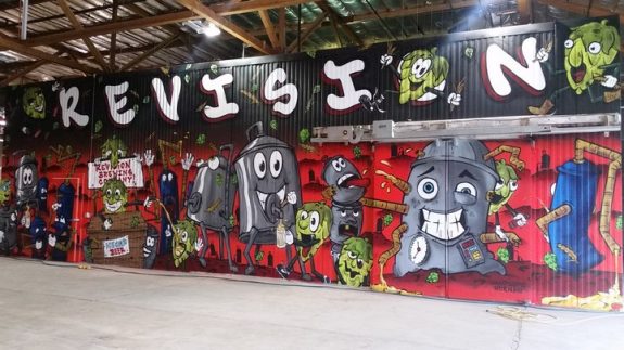 Revision Brewing mural BeerPulse