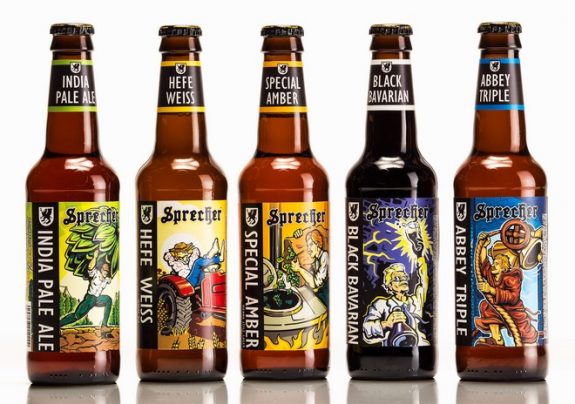 Sprecher beer bottles BeerPulse II