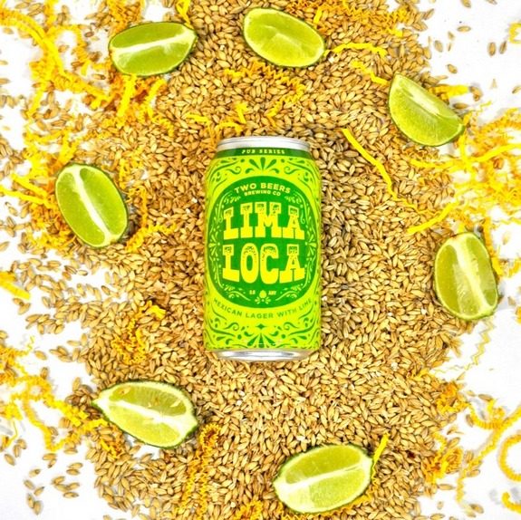 Two Beers Lima Loca can BeerPulse