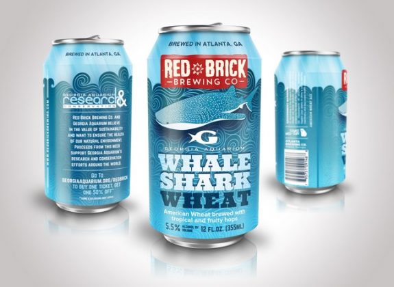 Red Brick Brewing Whale Shark Wheat Can BeerPulse