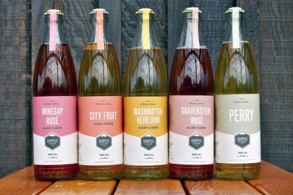 Seattle Cider Co. Harvest Series 2016 bottles BeerPulse