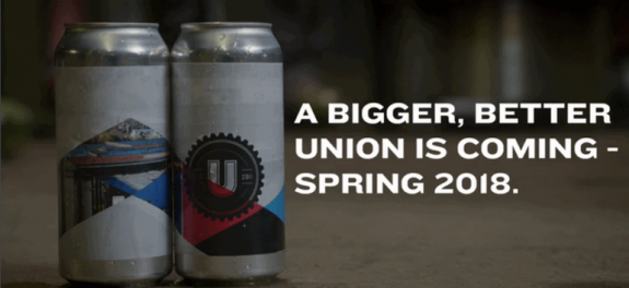 union craft brewing 2018 big move beerpulse ii