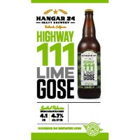 Hangar 24 Highway 111 Lime Gose bottle BeerPulse