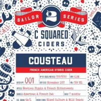 C Squared Ciders Cousteau Label BeerPulse