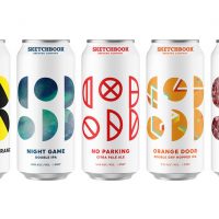 Sketchbook Portfolio 2017 cans BeerPulse