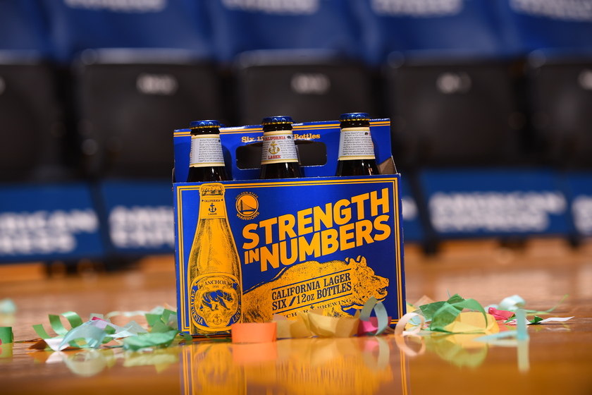 anchor brewing golden state warriors partner    california