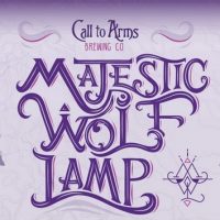 Call to Arms Majestic Wolf Lamp BeerPulse