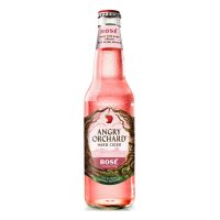 Angry Orchard Rose Hard Cider bottle BeerPulse