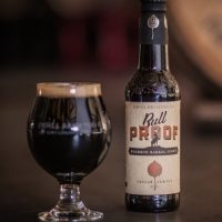 Odell Bull Proof Bourbon Barrel Stout bottle BeerPulse