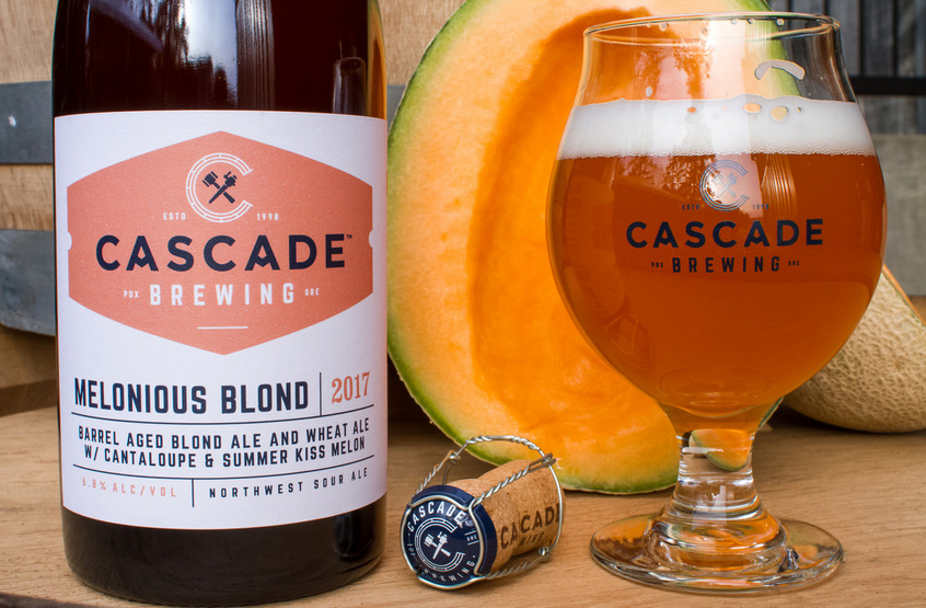 Cascade Melonious Blond available in bottles and on draft