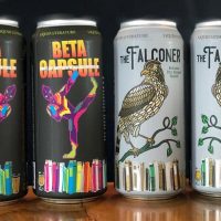 Fiction Beer Company The Falconer and Beta Capsule cans BeerPulse