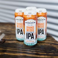 Hangar 24 Orange Wedge DIPA cans BeerPulse