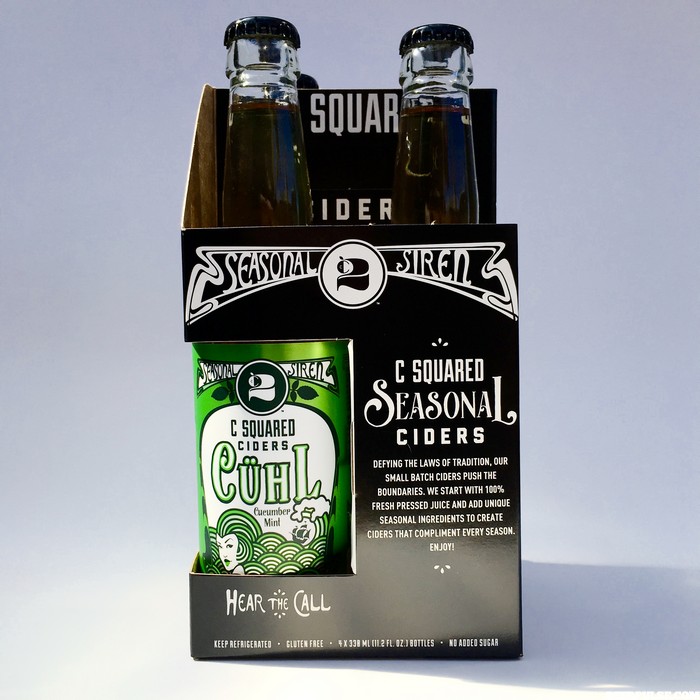 C Squared Ciders Cühl Cucumber Mint Cider and Mixed 12 Pack released
