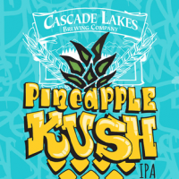 Cascade Lakes Pineapple Kush 12 oz can label BeerPulse