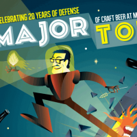 De La Senne Major Tom collab Monk's Cafe BeerPulse