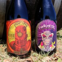 Jester King RU55 and Funk Metal bottles BeerPulse