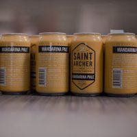 Saint Archer Mandarina Pale Ale cans BeerPulse