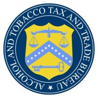 Alcohol and Tobacco Tax Trade Bureau logo square